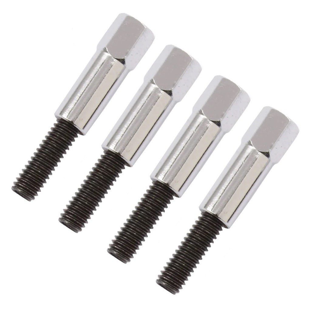 Chrome Valve Cover Mini Bolts - 5/16"-18 x 1-3/8" Long - Pack Of 4