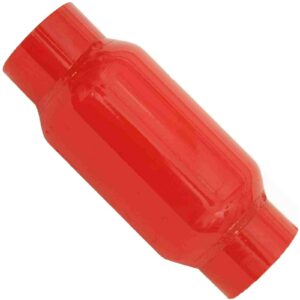 Cherry Glasspack Exhaust Bomb 8" Body Length - 3 1/2" ID