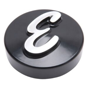 Edelbrock 4271 Black Anodized Air Cleaner Nut With Raised Machined "E" Logo
