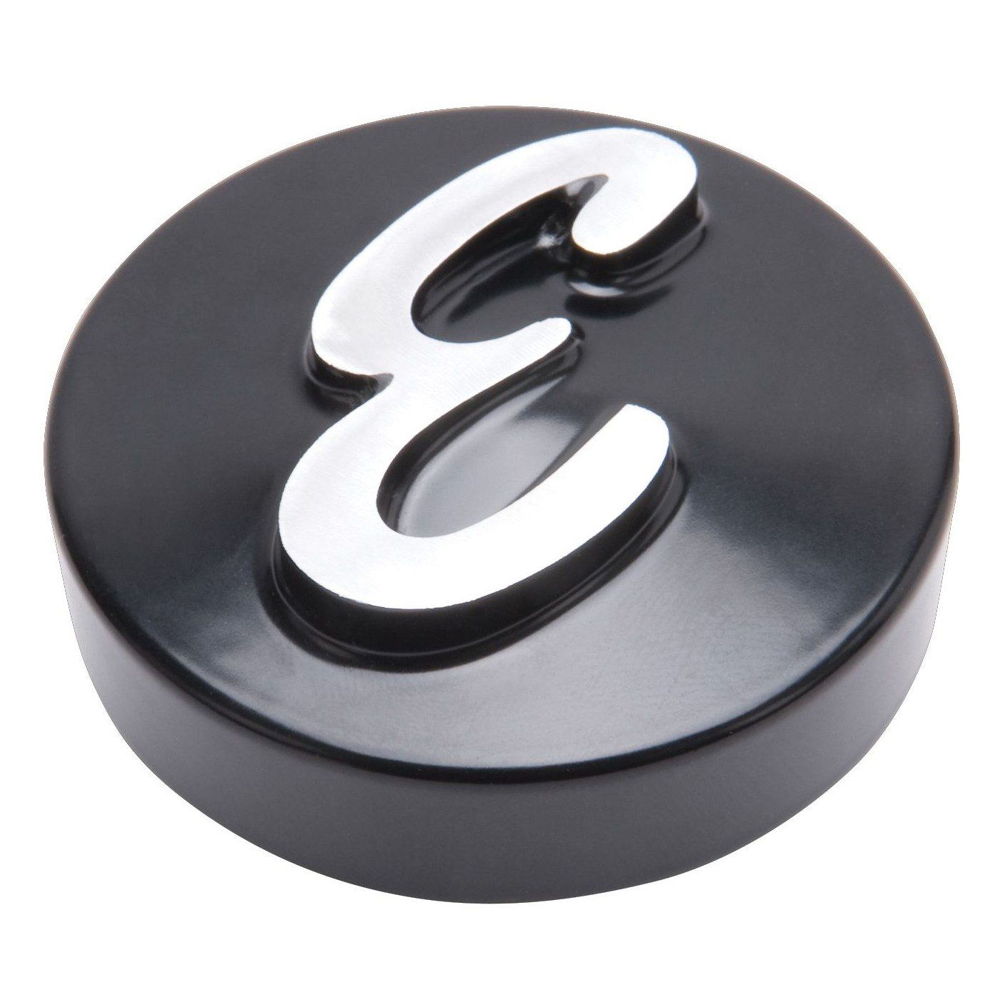 Edelbrock 4271 Black Anodized Air Cleaner Nut With Raised Machined "E" Logo