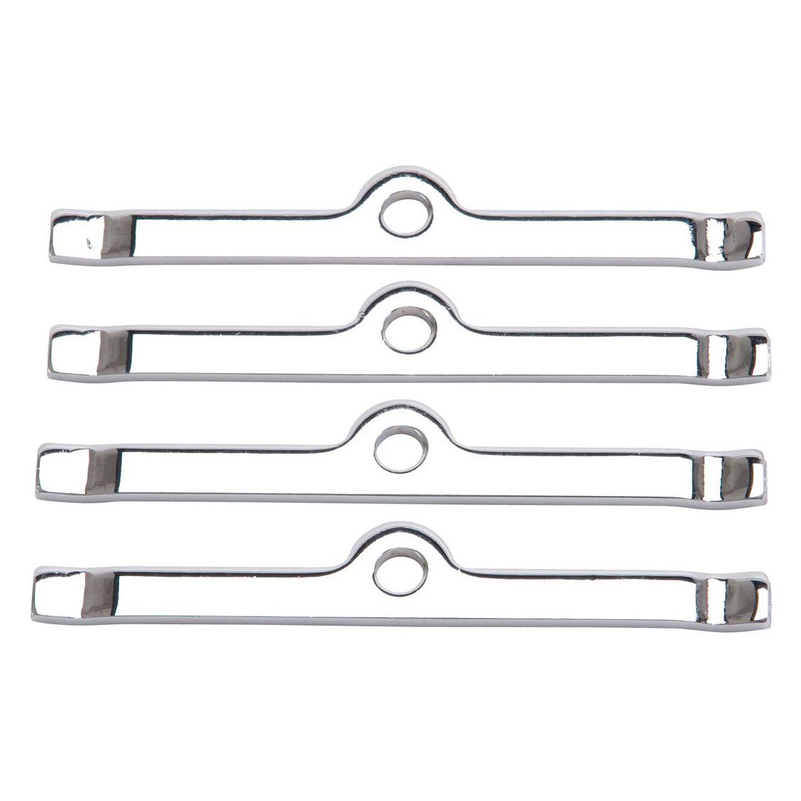 Edelbrock 4404 Chrome Valve Cover Spreader Bars - Small Block Chevy - Pack Of 4