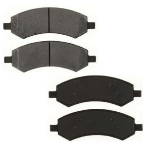 Front Semi Metallic Brake Pads For 2005-2010 Dodge Dakota & 2006-2010 Dodge Ram 1500 Pickups