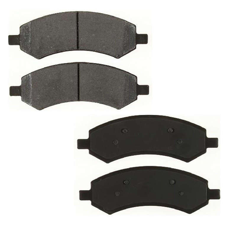Front Semi Metallic Brake Pads For 2005-2010 Dodge Dakota & 2006-2010 Dodge Ram 1500 Pickups