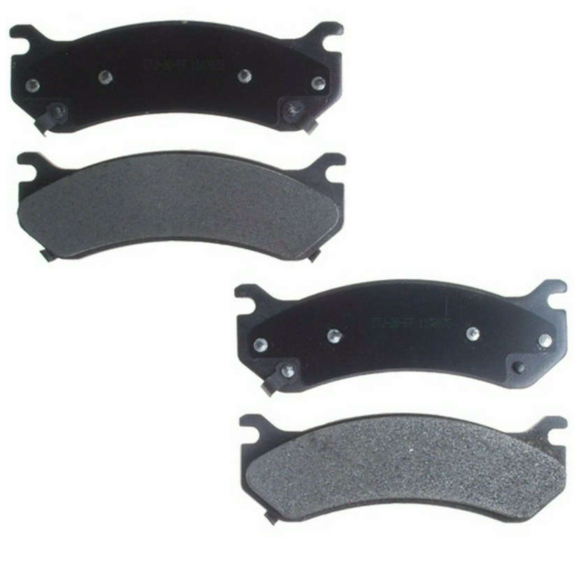 Front / Rear Ceramic Brake Pads For 1999-2007 Chevrolet Silverado 1500 & GMC Sierra 1500