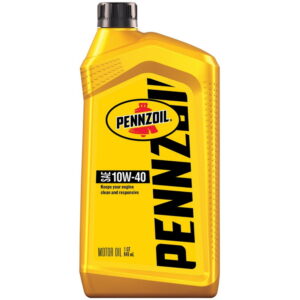 Pennzoil 10W-40 Mineral Engine Oil - US Quart / 946 ml