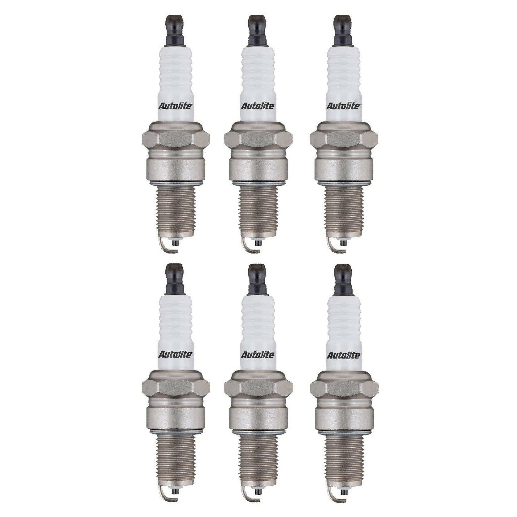 6 x Autolite Spark Plugs - Part No. 66