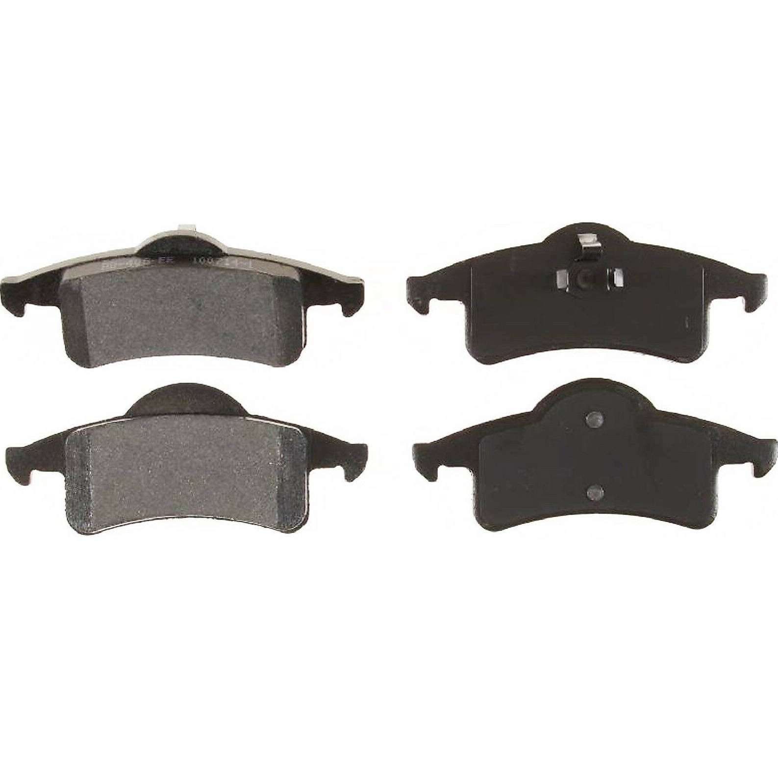 Rear Semi Metallic Brake Pads For 1999-2004 Jeep Grand Cherokee
