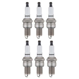 6 x Autolite Double Platinum Spark Plugs - Part No. APP605