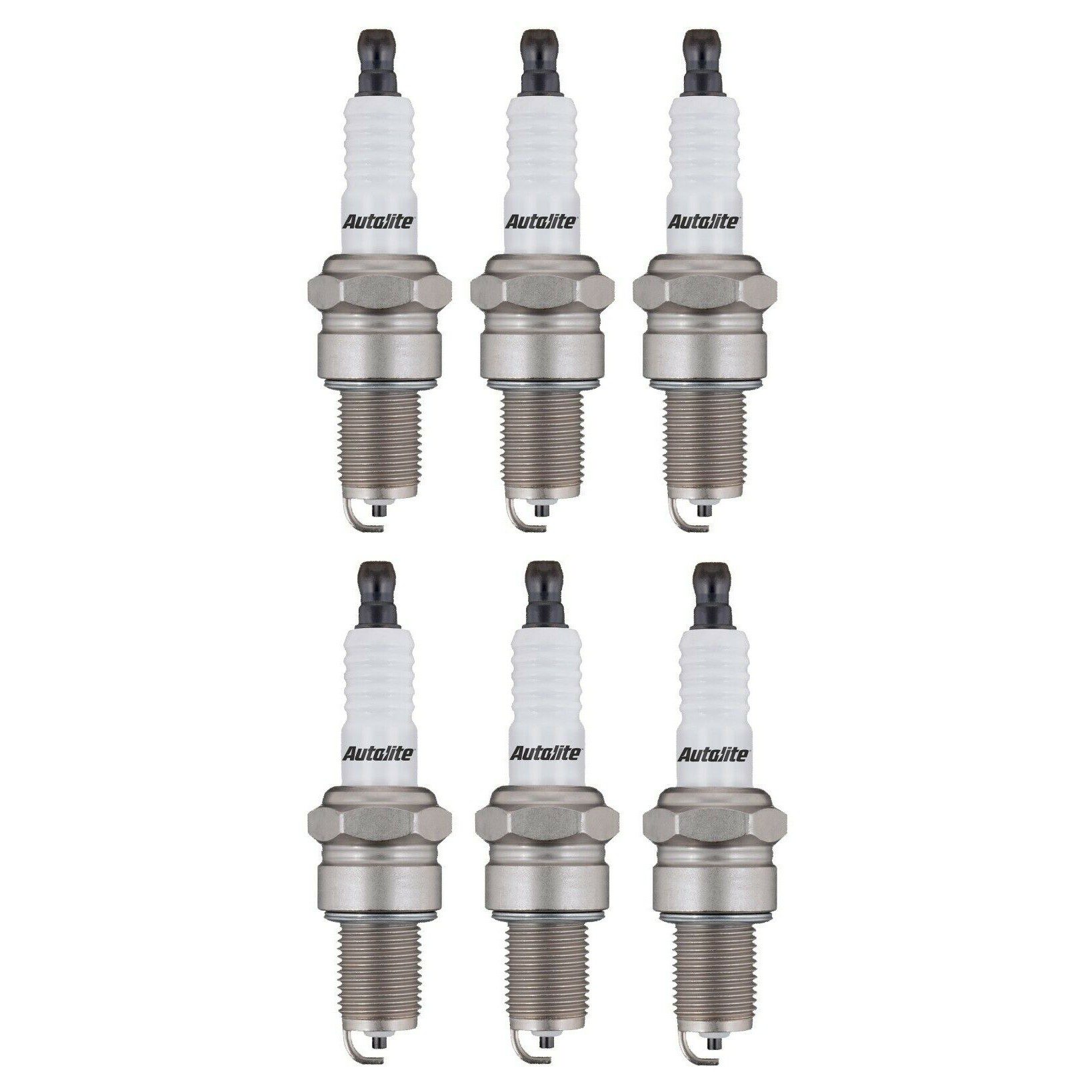 6 x Autolite Double Platinum Spark Plugs - Part No. APP605