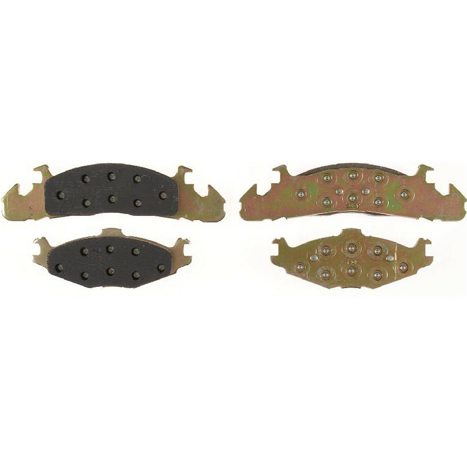 Semi Metallic Front Brake Pads 84-90 Dodge Caravan Plymouth Voyager
