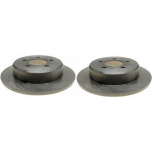 Bendix PRT5153 Rear Brake Disc 1 Pair 00-03 Chrysler Voyager 97-07 Dodge Caravan