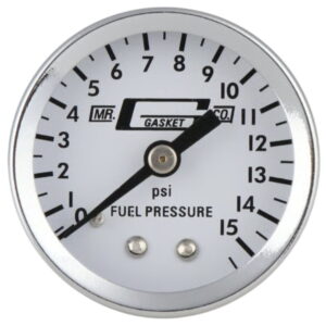 Mr Gasket 1561 Fuel Pressure Gauge 0-15 PSI