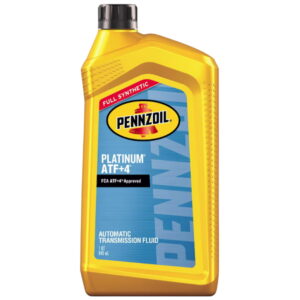 Pennzoil Platinum ATF+4 Full Synthetic Automatic Transmission Fluid - US Quart / 946 ml