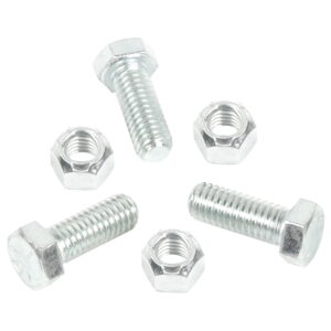 Mr Gasket 3413 Header Collector Bolt Kit - Fits 3-Bolt Header Collectors
