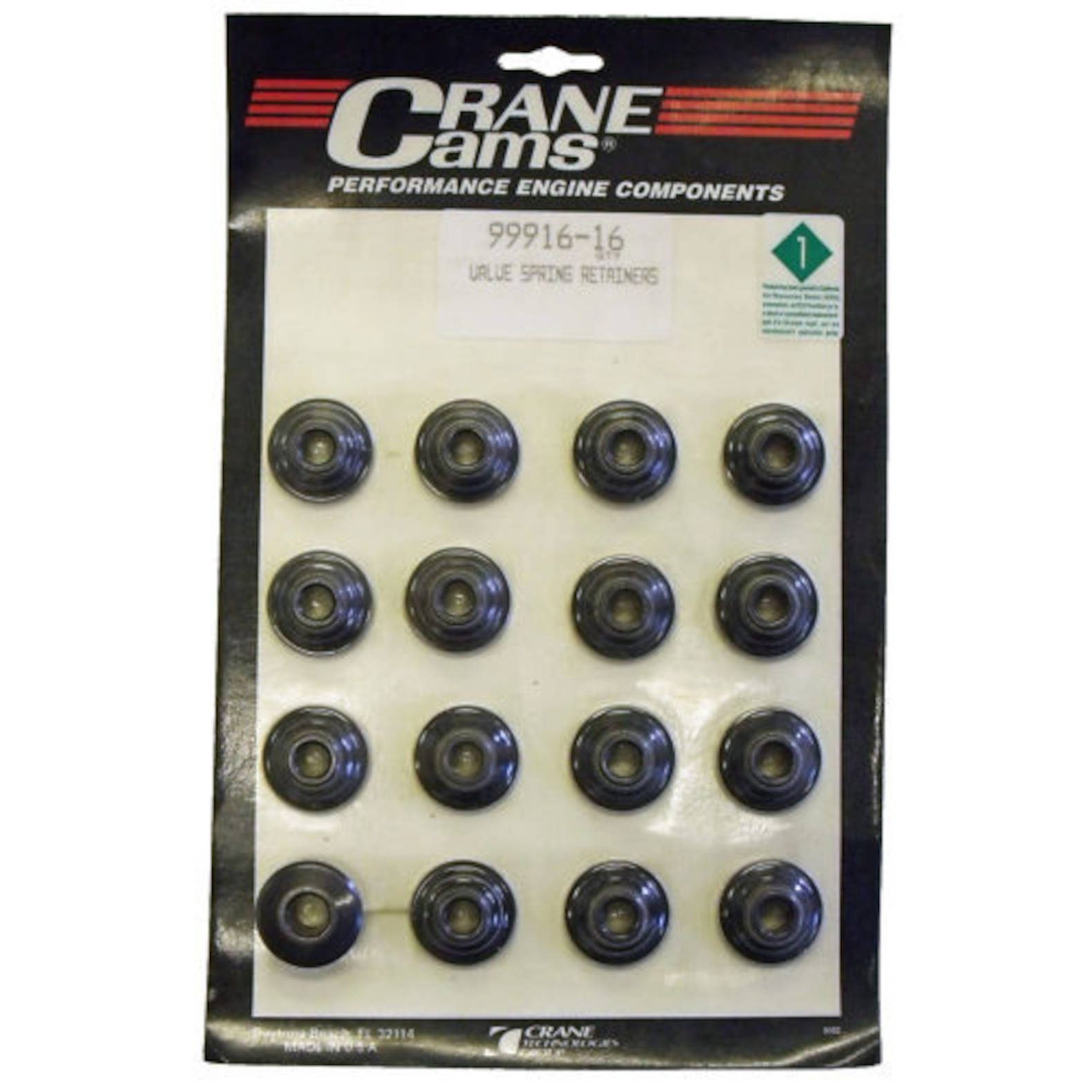 Crane Cams 99916-16 Steel Valve Spring Retainers