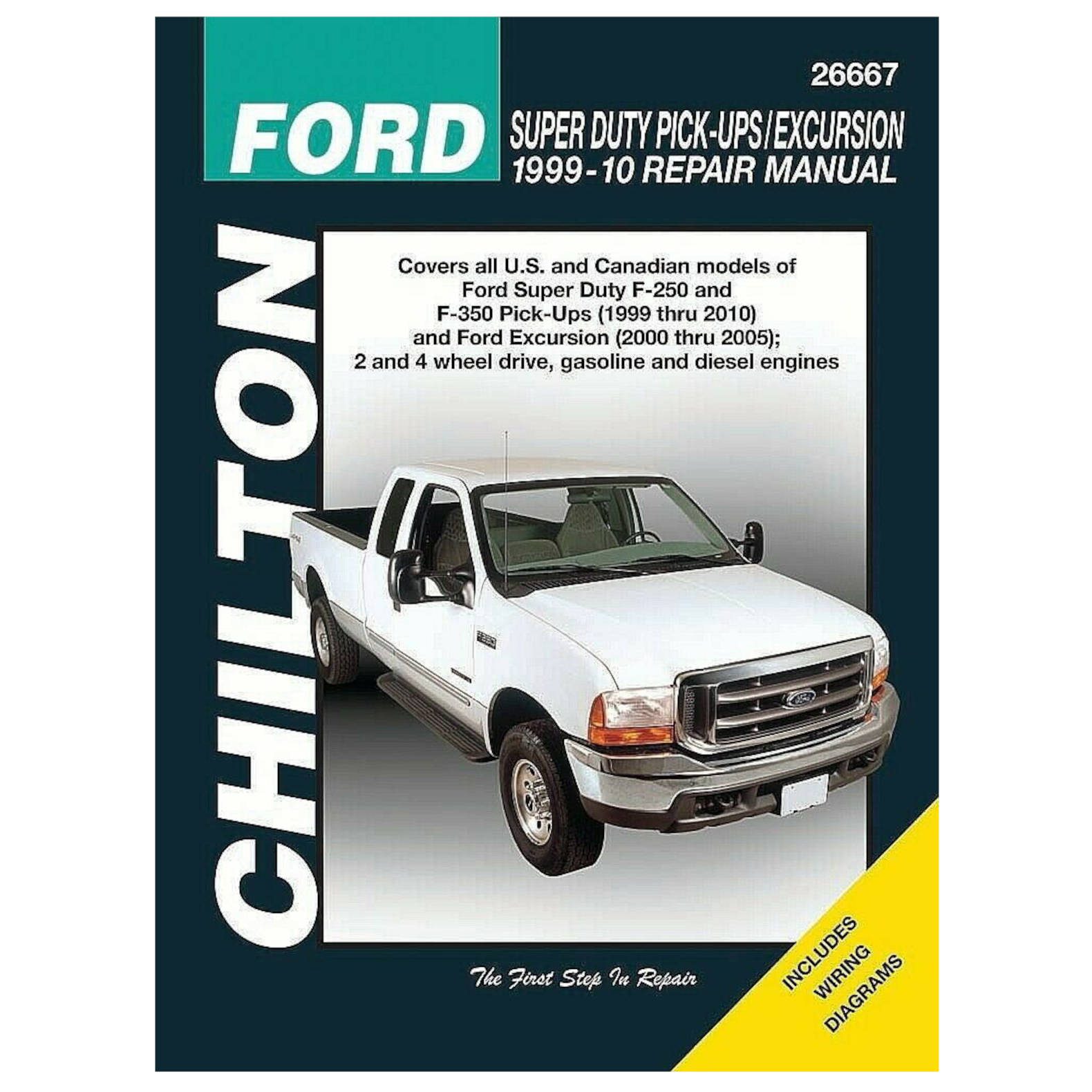 Ford Super Duty PickUps / Excursion 99-10 Chilton Repair / Workshop Manual 26667