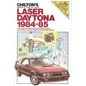 Laser Daytona 1984-85 Chiltons Repair & Tune Up Guide / Workshop Manual 7563