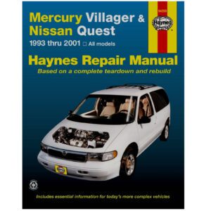 Mercury Villager & Nissan Quest 1993-2001 All Models Haynes Repair Manual 64200