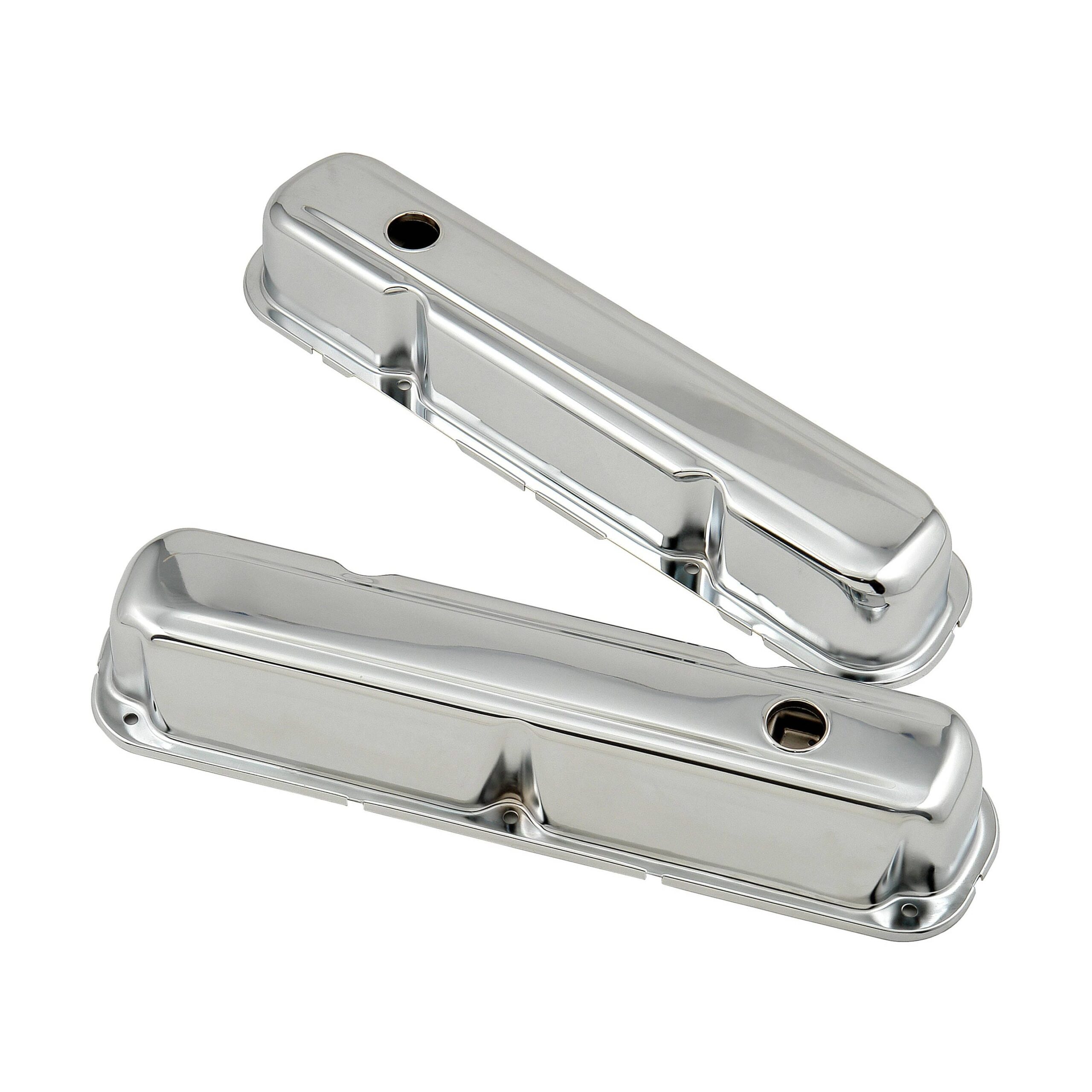 Mr Gasket 9806 - Chrome Valve Covers