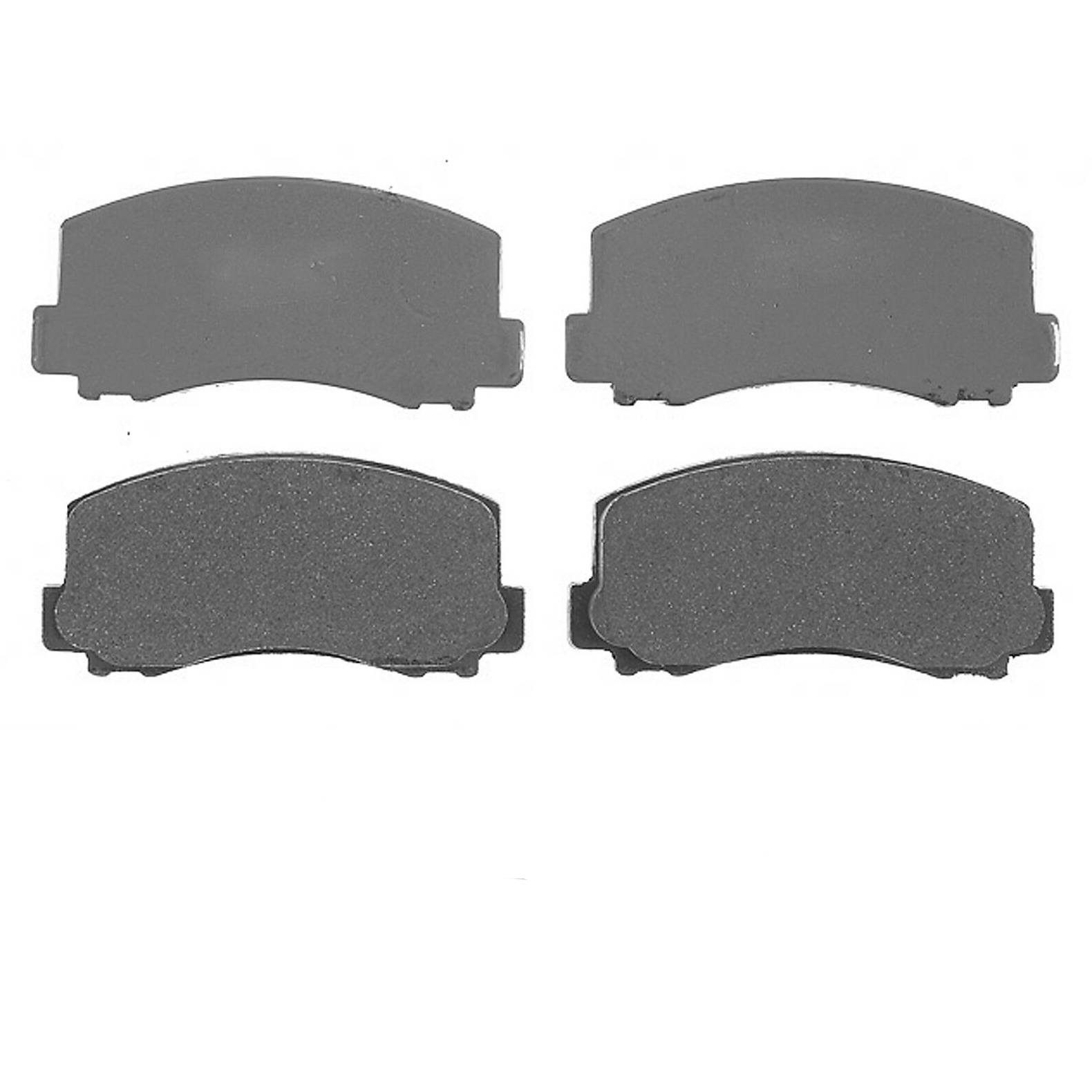 Front Semi Metallic Brake Pads 1983 Mitsubishi Cordia Tredia