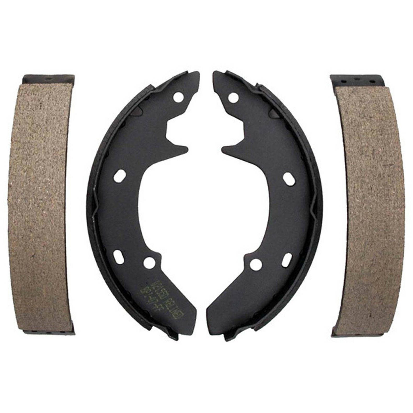 Rear Brake Shoes Axle Set 81-87 Ford Escort Mecury Lynx US Specification