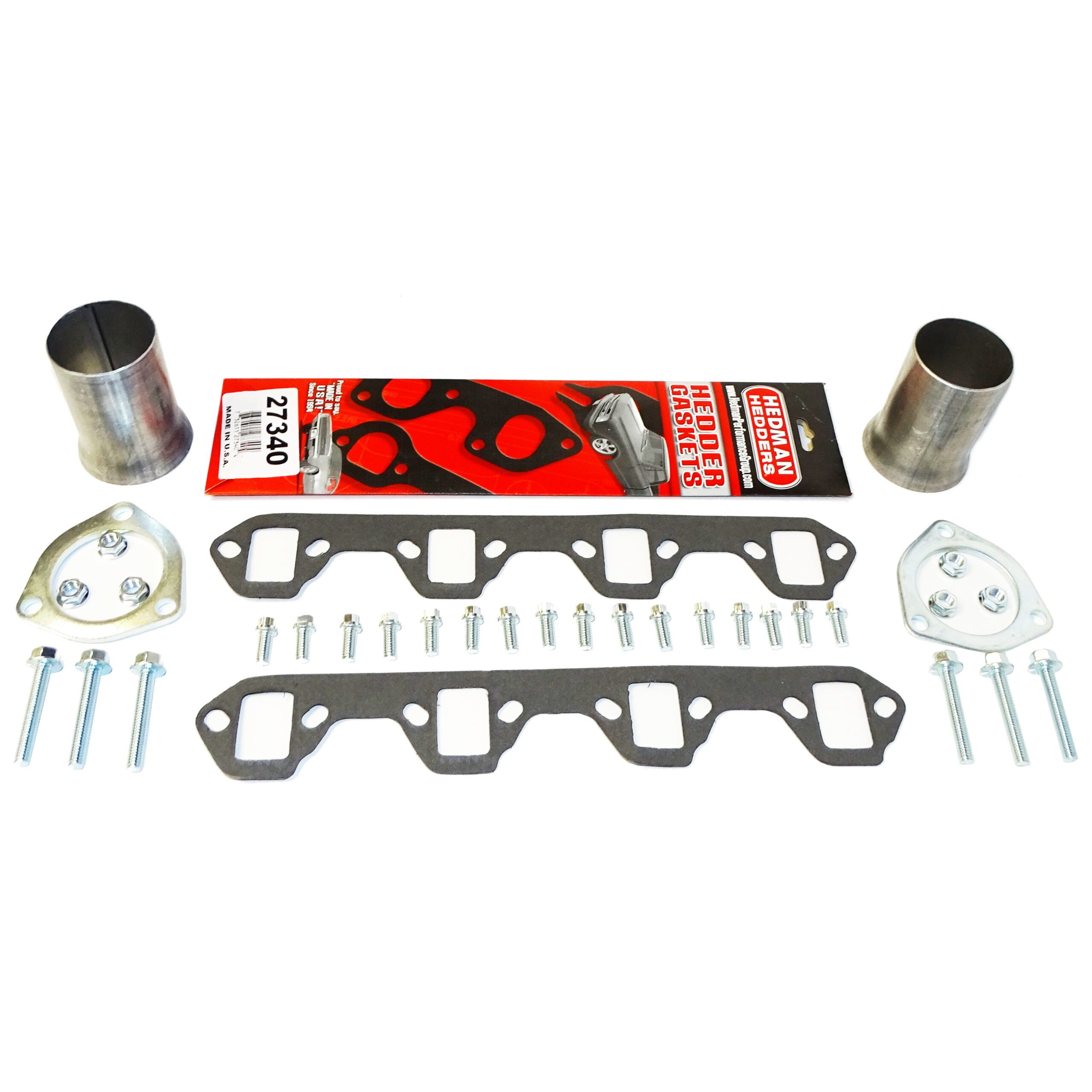 Hedman 88426 Ford 289-351W CID HTC Ceramic Coated Block Hugger Street Headers - Image 2