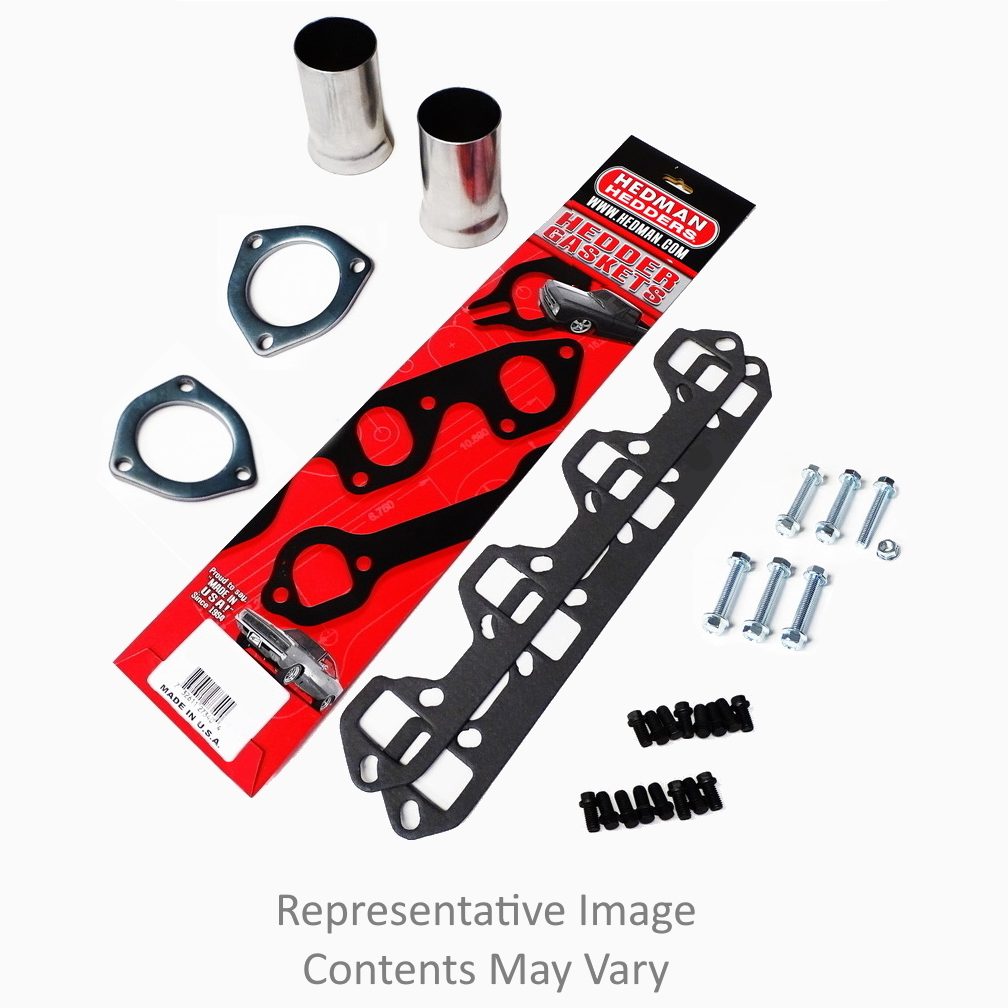 Hedman 65003 Small Block Chevy 283-400 CID Long Tube Street Headers - Image 2