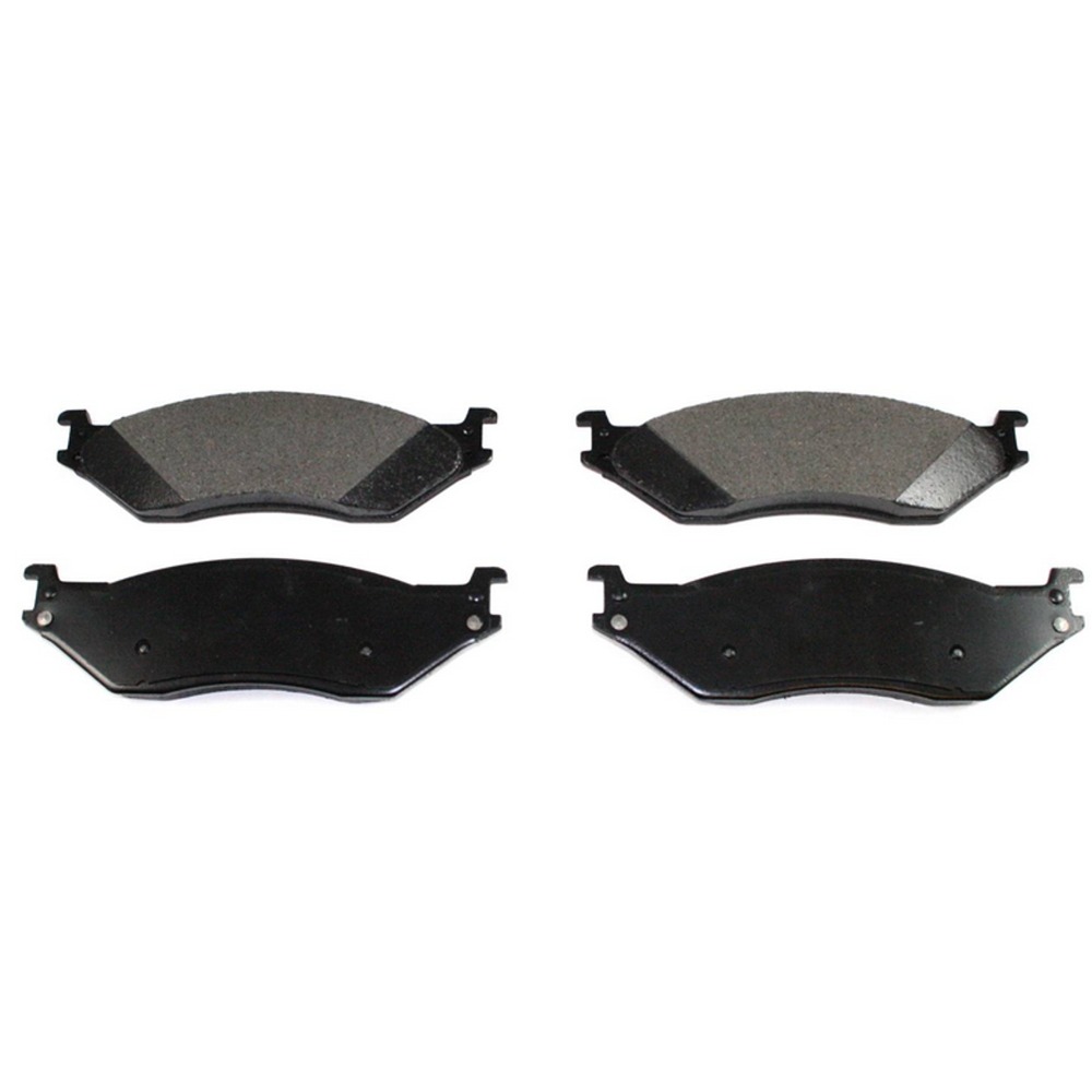 Front / Rear Ceramic Brake Pads For Ford F450 / F550 Super Duty, F53, LCF