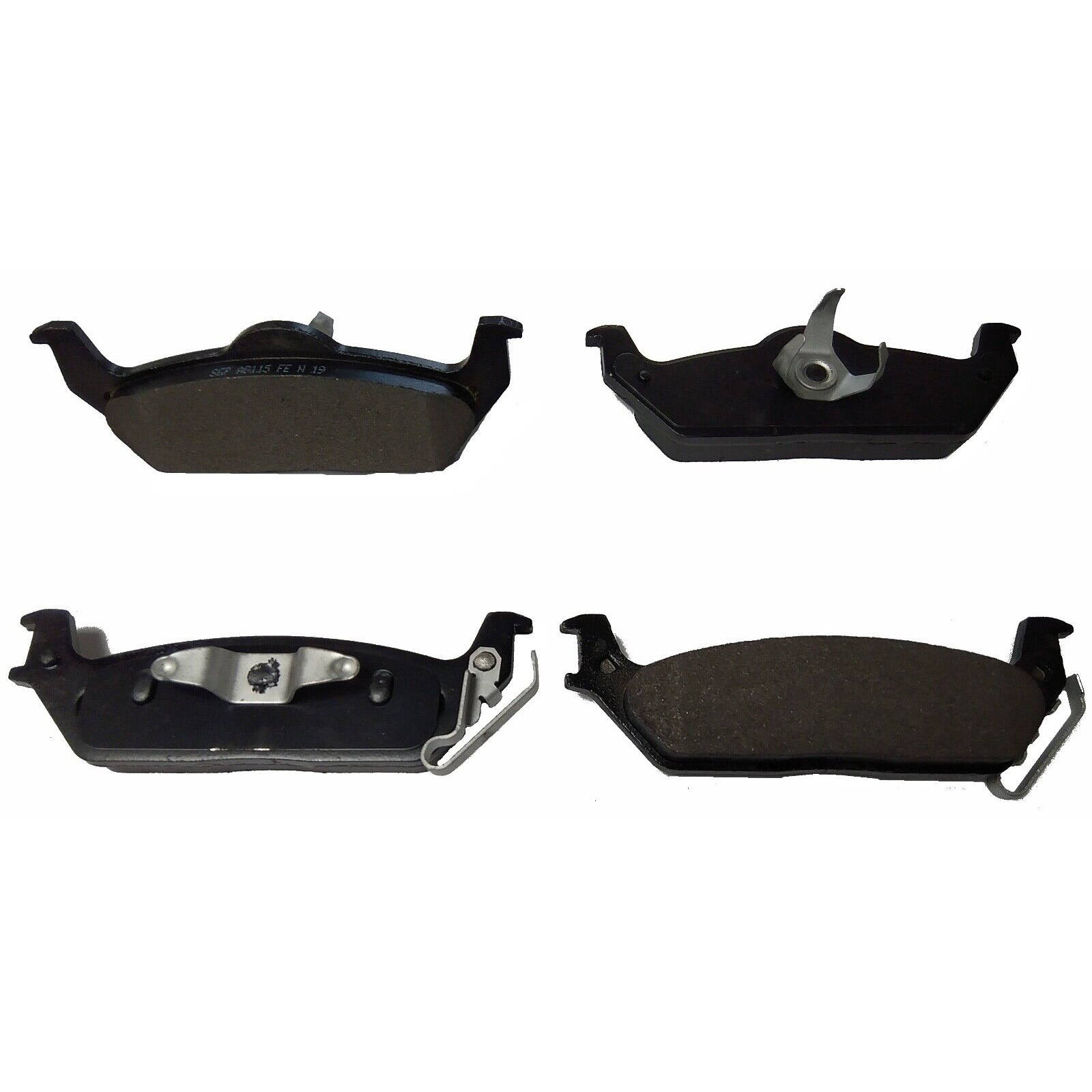 Rear Semi Metallic Brake Pads For 2004-2006 Ford F150 & 2009-2011 Ford Lobo