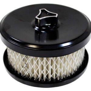 4" x 2-7/8" Black "Dish Style" Air Cleaner / Filter Kit