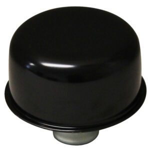 Black Valve Cover Breather - 1" Neck - Push In / Push On Style