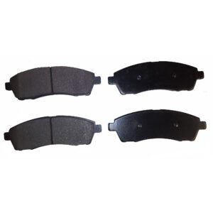 Rear Semi-Metallic Brake Pads For 1999-2004 Ford F-250 & 1998-2004 F-350