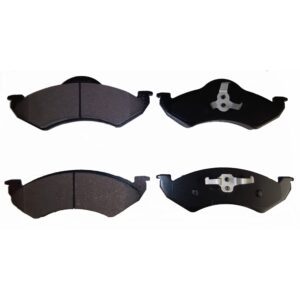 Front Semi-Metallic Brake Pads For 2000-2002 Dakota & 2000-2002 Durango