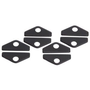 Edelbrock 44273 Black Valve Cover Hold Down Tabs - Pack Of 8