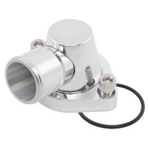 Polished Aluminium O-Ring Style Swivel Water Neck / Thermostat Housing - Pontiac 1964-79 V8