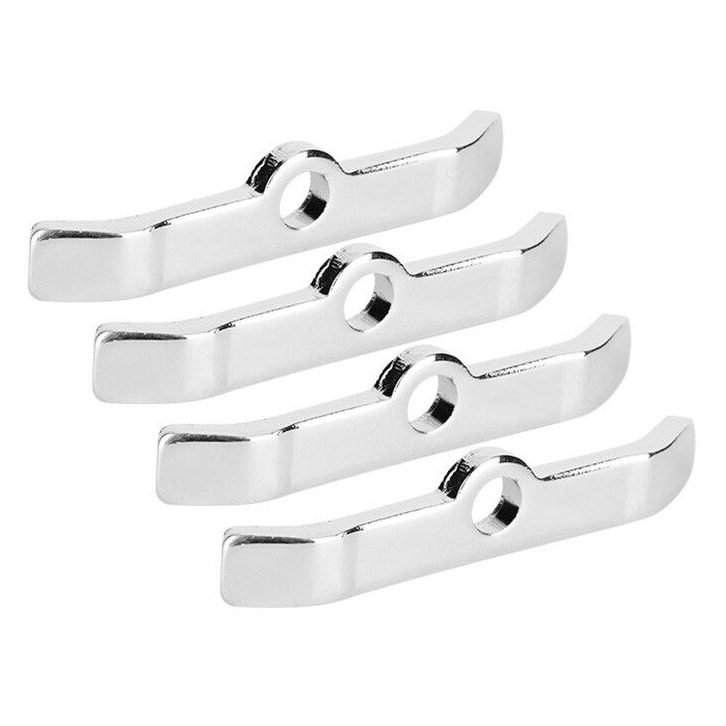 3" Chrome Valve Cover Spreader Bars - Small Block Chevy - Pack Of 4