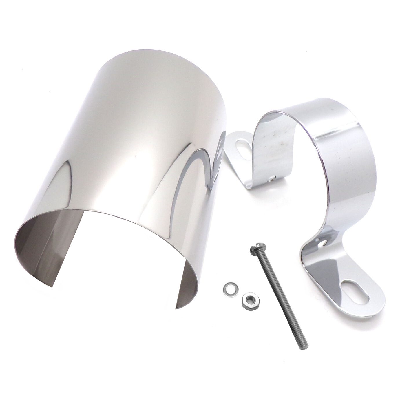 Chrome Ignition Coil Cover & Mounting Bracket Kit
