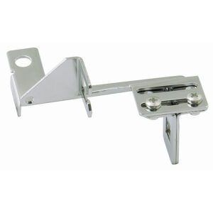 Chrome Carb Mounted Throttle / Kickdown Cable Bracket - Automatic Transmissions