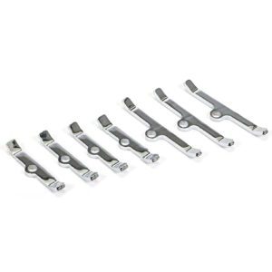 Chrome Valve Cover Spreader Bars - Big Block Chevy - Pack Of 7