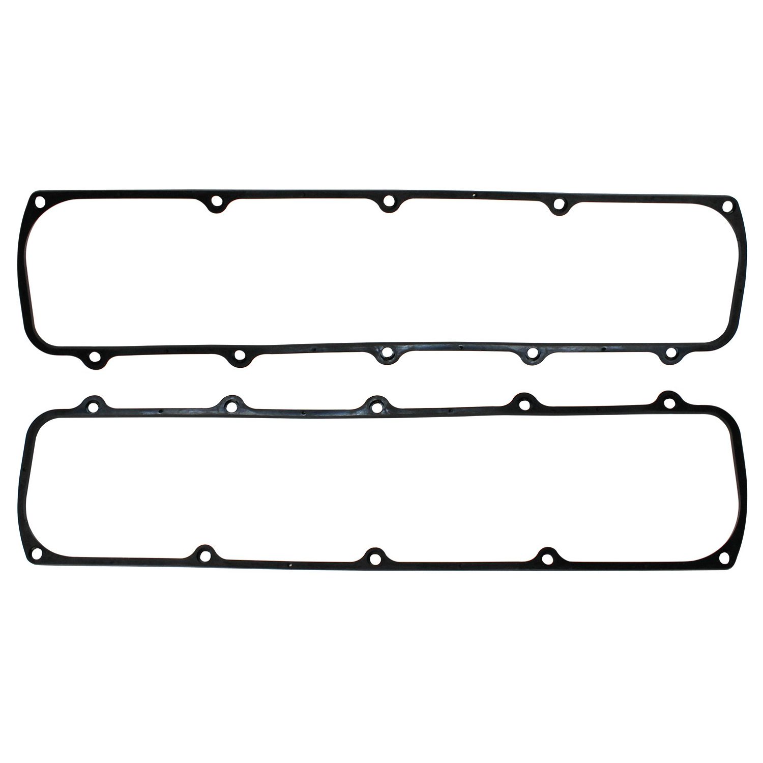 Oldsmobile 330-455 Valve Cover Gaskets - Black Rubber With Steel Inner Core
