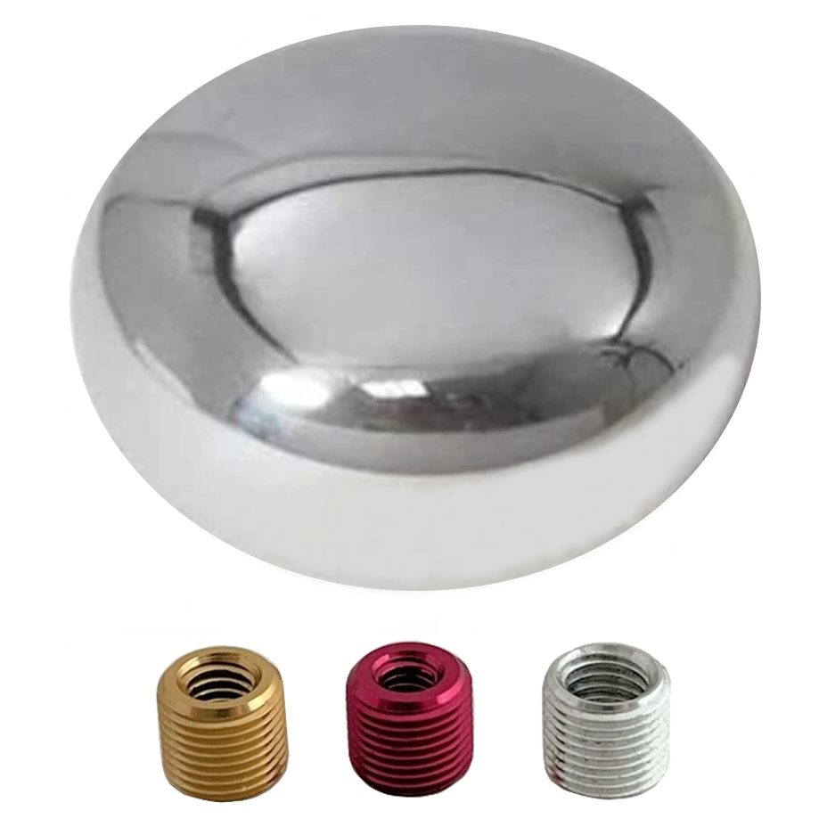 Polished Aluminium Oval Gear Shift Knob
