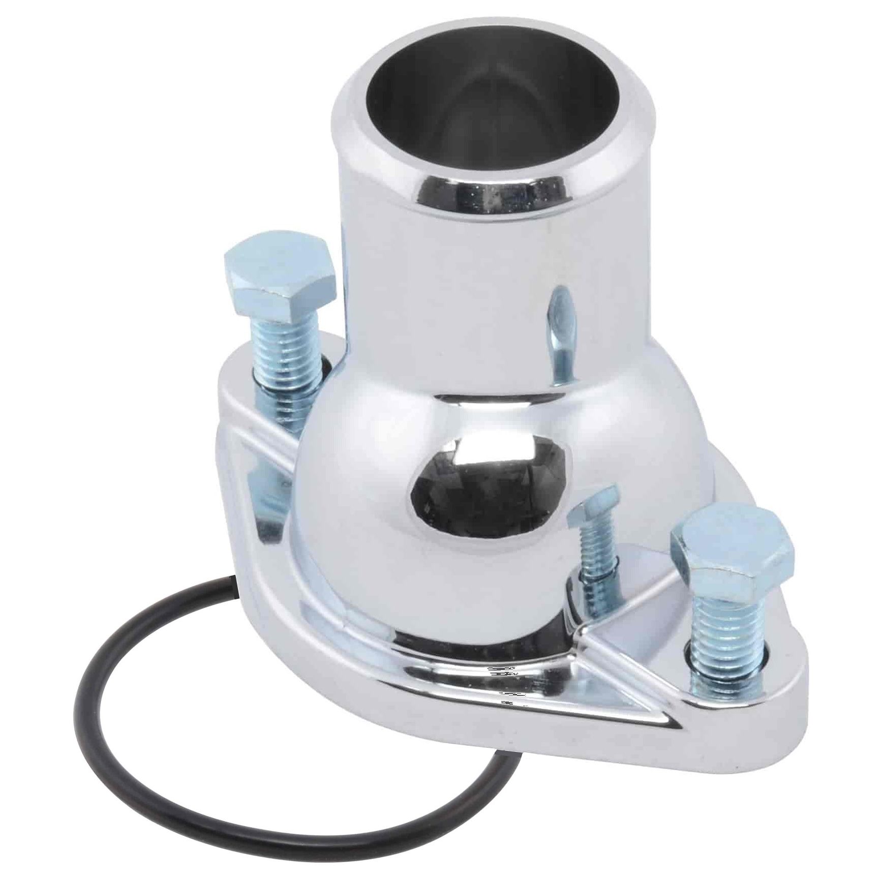 Chrome O-Ring Style Water Neck / Thermostat Housing - SB & BB Chevy 1955 Up