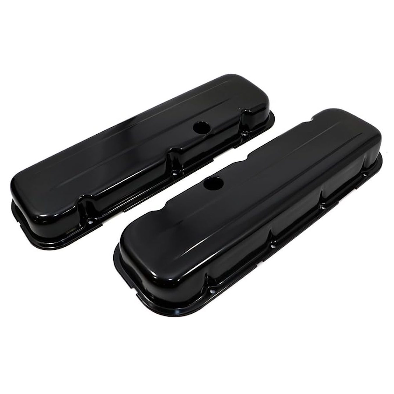 Black Valve Covers - Big Block Chevy 396-502 - Short 2-5/8" - 1965-2000
