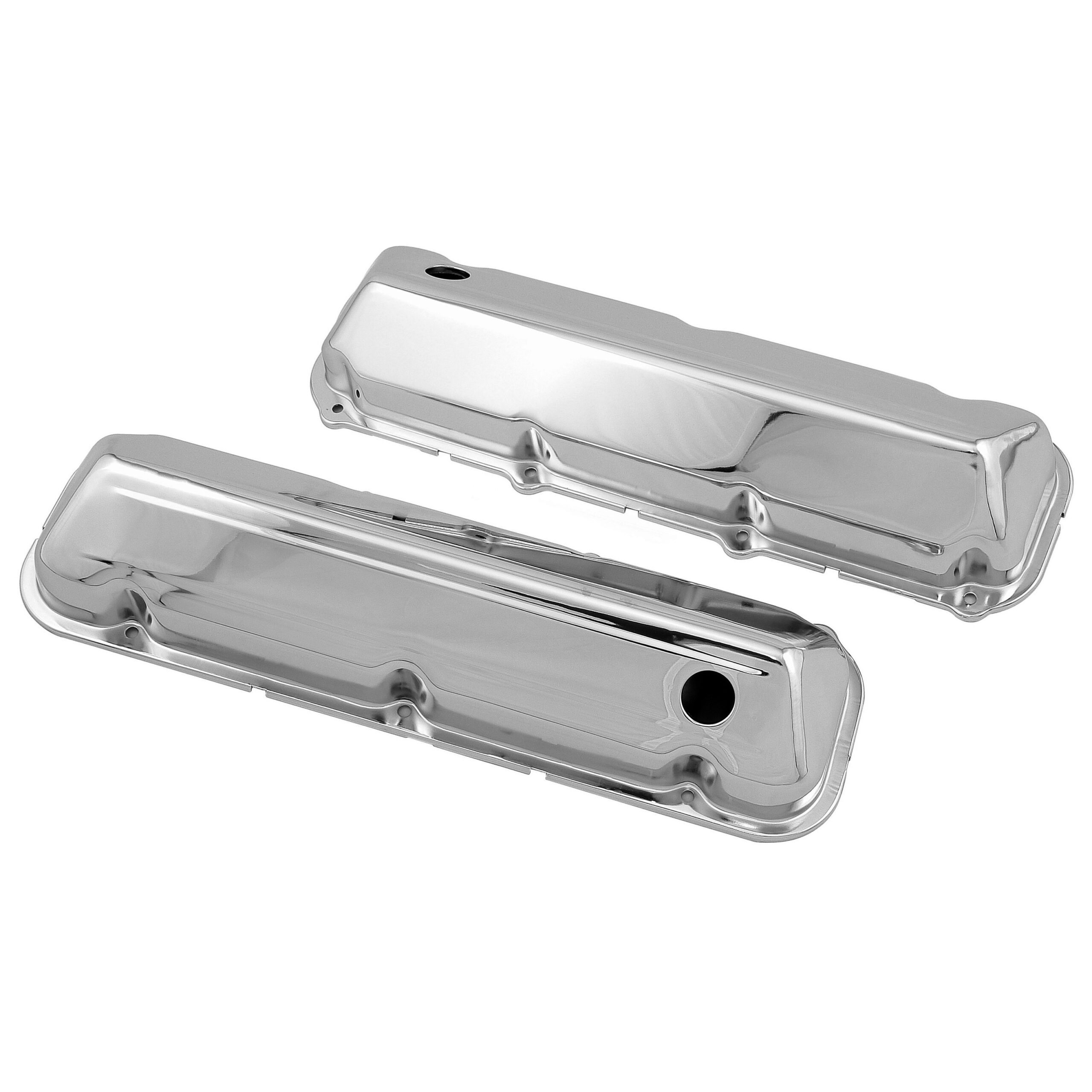 Chrome Valve Covers - Big Block Ford 429-460 1968 Up - Tall 3-1/2"