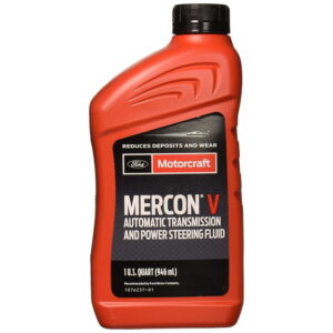 Ford Motorcraft Mercon V Automatic Transmission and Power Steering Fluid - US Quart / 946 ml