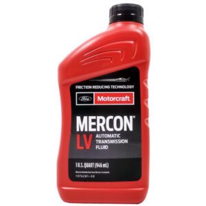 Ford Motorcraft Mercon LV Automatic Transmission Fluid, 1 U.S Qt / 946ml