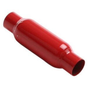 Cherry Glasspack Exhaust Bomb 8" Body Length - 2 1/4" ID
