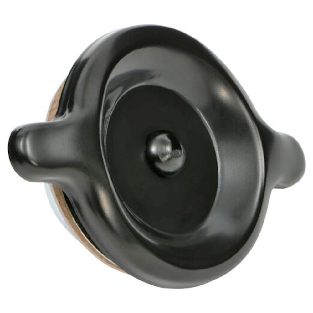 Black Oil Filler Cap – GM & Other OEM Valve Covers – Twist-In Style