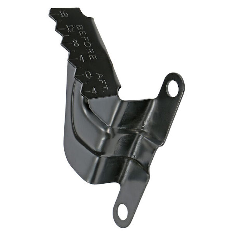 Black Timing Tab - Big Block Chevy With 8" Balancer