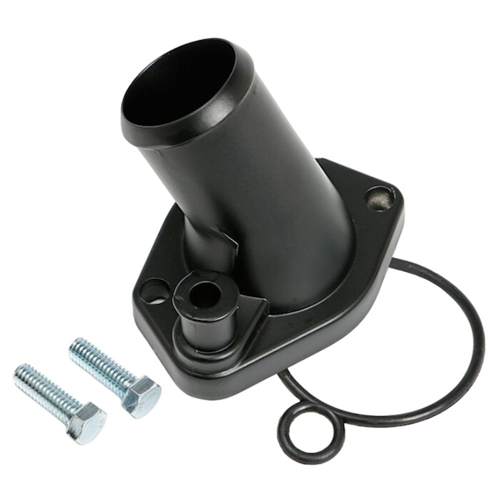 Black O-Ring Style Water Neck / Thermostat Housing - SB Ford 260 289 302 351W